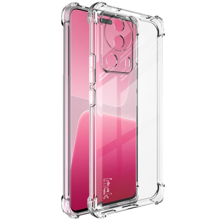 For Xiaomi 13 Lite 5G / Civi 2 5G imak Shockproof Airbag TPU Phone Case(Transparent)
