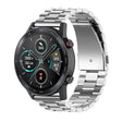 For Honor Watch GS 3i 22mm Three Bead Stainless Steel Metal Watch Band(Silver) -  by PMC TechLife | Online Shopping South Africa | PMC TechLife