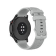 For Honor Watch GS 3i 22mm Small Plaid Texture Silicone Watch Band(Grey) - Smart Wear by PMC TechLife | Online Shopping South Africa | PMC TechLife