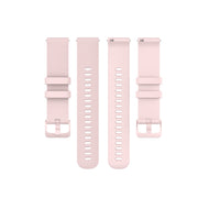 For Honor Watch GS 3i 22mm Small Plaid Texture Silicone Watch Band(Rose Pink)