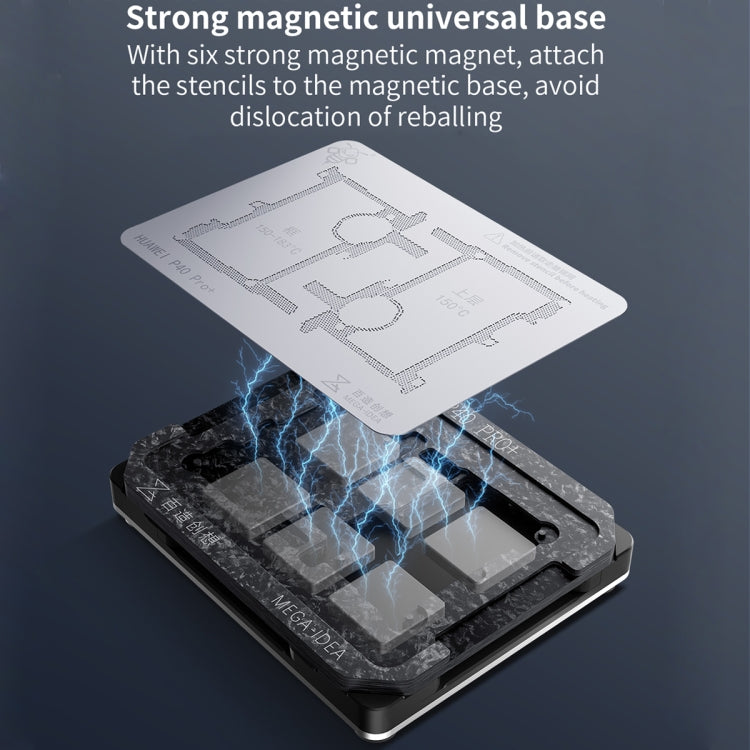 For Huawei P40 Pro+ Qianli Mega-idea Multi-functional Middle Frame Positioning BGA Reballing Platform