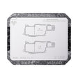 For Huawei Mate 30 Pro 5G Qianli Mega-idea Multi-functional Middle Frame Positioning BGA Reballing Platform - free shipping - PMC TechLife - Order now!