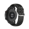 For Honor Watch GS 3i 22mm Sports Two-tone Silicone Watch Band(Black) -  by PMC TechLife | Online Shopping South Africa | PMC TechLife