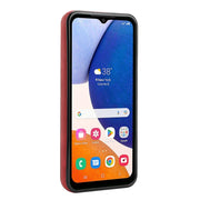 For Samsung Galaxy A14 4G / 5G Ultra-thin Shockproof Phone Protective Case with Holder(Red)