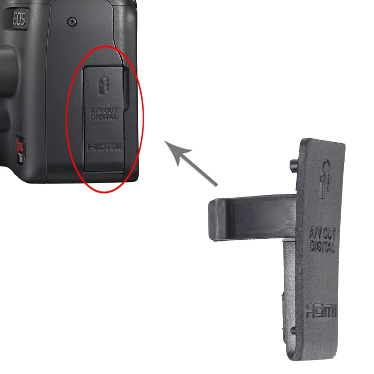 For Canon EOS 500D OEM USB Cover Cap