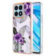 For Honor X8a Electroplating IMD TPU Phone Case(Purple Flower) - free shipping - PMC TechLife - Order now!