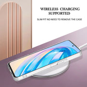 For Honor X8a Electroplating Marble Dual-side IMD Phone Case(Purple 002)