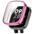 For Redmi Watch 3 Full Coverage TPU Electroplating Watch Protective Case(Pink) - Smart Wear by PMC TechLife | Online Shopping South Africa | PMC TechLife