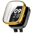 For Redmi Watch 3 Full Coverage TPU Electroplating Watch Protective Case(Gold) - Smart Wear by PMC TechLife | Online Shopping South Africa | PMC TechLife