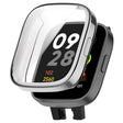 For Redmi Watch 3 Full Coverage TPU Electroplating Watch Protective Case(Silver) - Smart Wear by PMC TechLife | Online Shopping South Africa | PMC TechLife