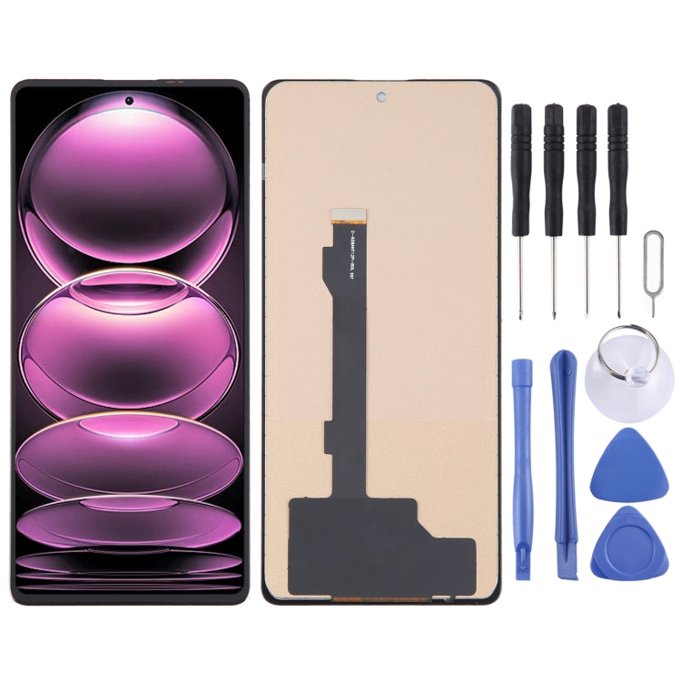 TFT LCD Screen For Xiaomi Redmi Note 12 Discovery with Digitizer Full Assembly, Not Supporting Fingerprint Identification