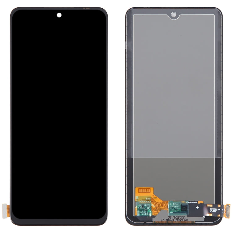 TFT LCD Screen For Xiaomi Redmi Note 12 5G with Digitizer Full Assembly, Not Supporting Fingerprint Identification