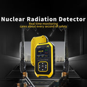 Fnirsi GC01 Home Lndustrial Marble Radioactive X / Y Ray Nuclear Radiation Detector Geiger Counter(Yellow)