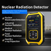 Fnirsi GC01 Home Lndustrial Marble Radioactive X / Y Ray Nuclear Radiation Detector Geiger Counter(Blue)