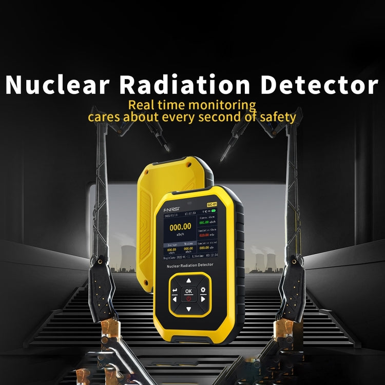 Fnirsi GC01 Home Lndustrial Marble Radioactive X / Y Ray Nuclear Radiation Detector Geiger Counter(Blue)