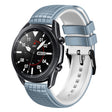 20mm Universal Mesh Two-Tone Silicone Watch Band(Blue White) - Smart Wear by PMC TechLife | Online Shopping South Africa | PMC TechLife