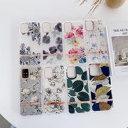 For Samsung Galaxy A34 5G High Translucent Electroplating Flower Pattern TPU + PC Phone Case(Cherry Blossoms)