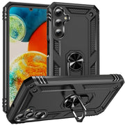 For Samsung Galaxy A24 4G Shockproof TPU + PC Phone Case(Black)