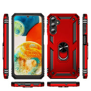 For Samsung Galaxy A24 4G Shockproof TPU + PC Phone Case(Red)