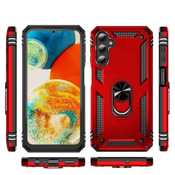 For Samsung Galaxy A24 4G Shockproof TPU + PC Phone Case(Red)