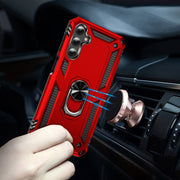 For Samsung Galaxy A24 4G Shockproof TPU + PC Phone Case(Red)
