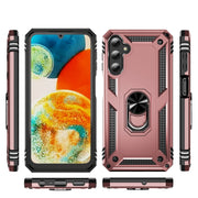 For Samsung Galaxy A24 4G Shockproof TPU + PC Phone Case(Rose Gold)