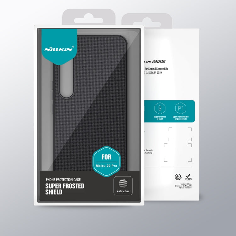 For Meizu 20 Pro NILLKIN Frosted Shield Pro PC + TPU Phone Case(Blue)