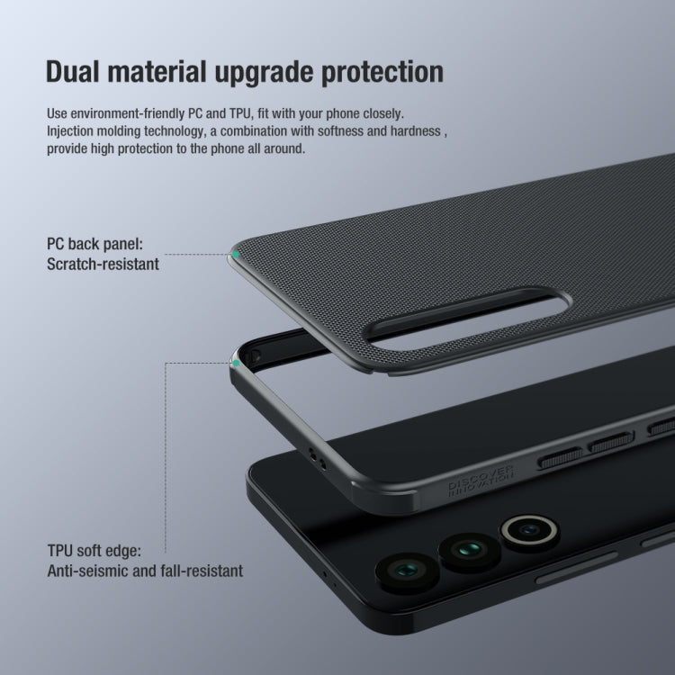 For Meizu 20 NILLKIN Frosted Shield Pro PC + TPU Phone Case(Green)
