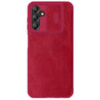 For Samsung Galaxy A14 4G NILLKIN QIN Series Pro Sliding Camera Cover Design Leather Phone Case(Red) - Galaxy Phone Cases by NILLKIN | Online Shopping South Africa | PMC TechLife