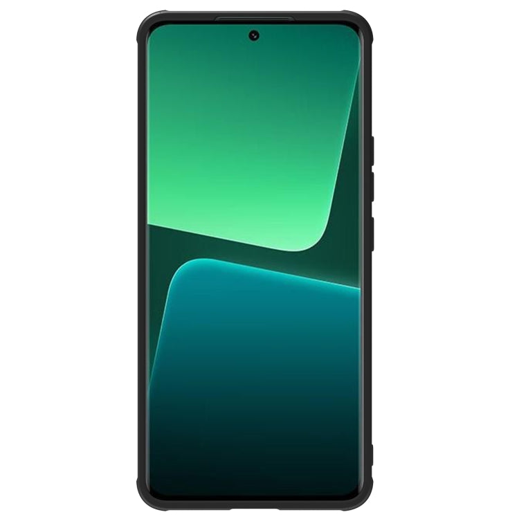For Xiaomi 13 Pro NILLKIN 3D Textured Nylon Fiber TPU + PC Phone Case(Black)