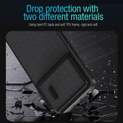 For Xiaomi 13 Pro NILLKIN 3D Textured Nylon Fiber TPU + PC Phone Case(Black)