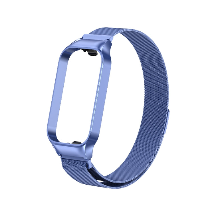 For Redmi Band 2 Milan Magnetic Metal Watch Band(Midnight Blue)