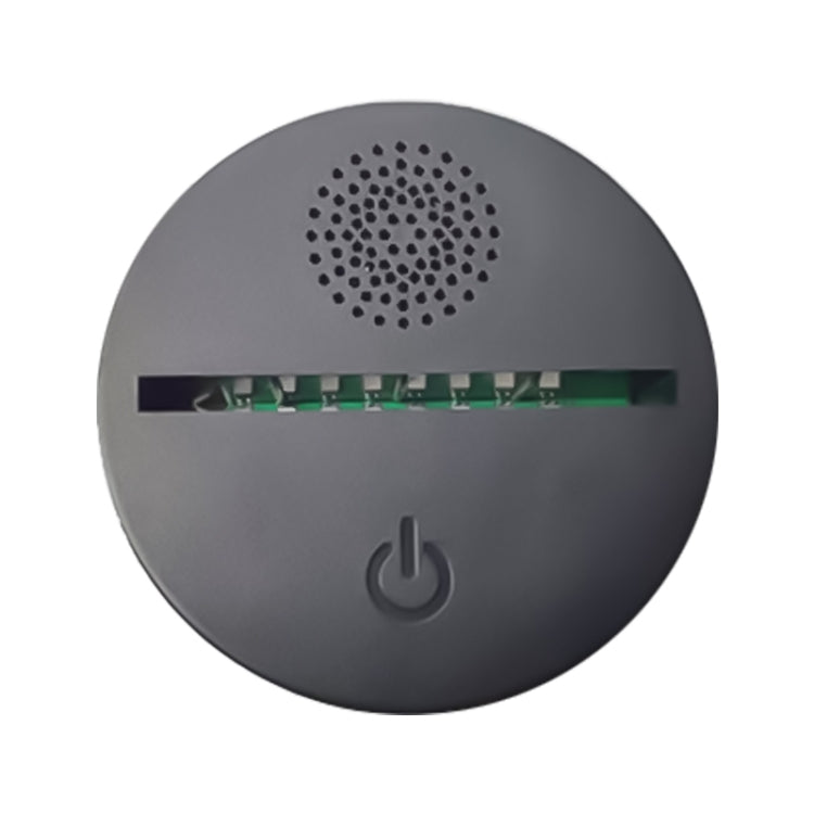 A189 LED Colorful 3D Night Light Bluetooth Speaker Base(Black Round)