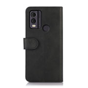 For Nokia C22 4G Cow Texture Leather Phone Case(Black)