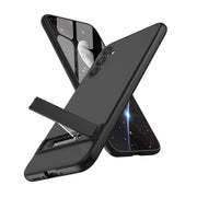 For Samsung Galaxy A34 5G GKK Three Stage Splicing Full Coverage PC Phone Case(Black)