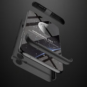 For Samsung Galaxy A34 5G GKK Three Stage Splicing Full Coverage PC Phone Case(Black)