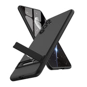 For Samsung Galaxy F54 GKK Three Stage Splicing Full Coverage PC Phone Case(Black)