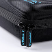 For GoPro HERO8 / 7 / 6 RUIGPRO Shockproof Water-resistant Portable Case Box Size : 33.5cm x 24.7cm x 6.3cm(Black)