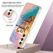 For Samsung Galaxy A24 Electroplating IMD TPU Phone Case(Dream Butterfly)