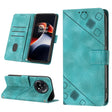 For OnePlus Ace 2 5G / 11R 5G Skin-feel Embossed Leather Phone Case(Green) - free shipping - PMC TechLife - Order now!