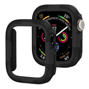 For Apple Watch Series SE 2&6&SE&5&4 44mm Armor Frame Watch Case(Black)