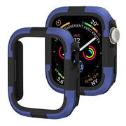 For Apple Watch Series 8 & 7 45mm Armor Frame Watch Case(Purple)