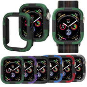 For Apple Watch Series 8 & 7 45mm Armor Frame Watch Case(Grey)
