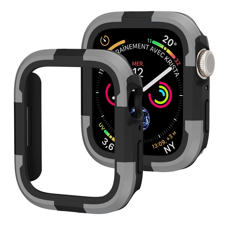 For Apple Watch Ultra 49mm Armor Frame Watch Case(Grey)