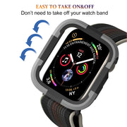 For Apple Watch Ultra 49mm Armor Frame Watch Case(Grey)