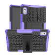 For Lenovo Tab M9 Tire Texture TPU + PC Tablet Case with Holder(Purple) - free shipping - PMC TechLife - Order now!