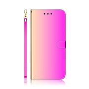 For Samsung Galaxy M14 Imitated Mirror Surface Leather Phone Case(Gradient Color)