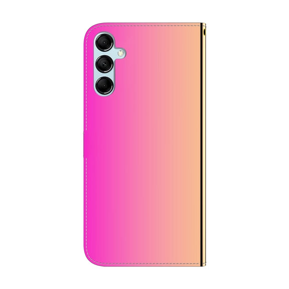 For Samsung Galaxy M14 Imitated Mirror Surface Leather Phone Case(Gradient Color)
