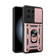 For Honor X8a 4G Sliding Camera Cover Design TPU + PC Phone Case(Rose Gold) - free shipping - PMC TechLife - Order now!