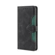 For Xiaomi Redmi Note 12 4G Global Skin Feel Magnetic Buckle Leather Phone Case(Black)